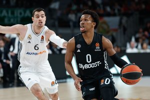 Eurolygos išsišokėliai iš Paryžiaus nukovė „Real“ ir atkrintamosiose gadins Šaro nervus