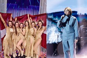 Grupė „Katarsis“ uždainavo su latvių „Eurovizijos“ atstovėmis: gerbėjai net pravirko