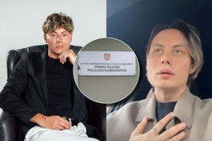 Ąžuolas Misiukevičius apsilankė policijos komisariate: „Tokie dalykai nėra malonūs“