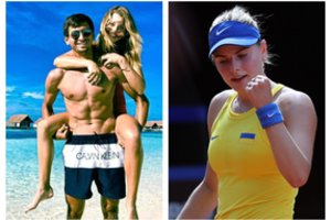 Garsi Ukrainos tenisininkė nutarė baigti „pasaką“: vietoj vestuvių – išsiskyrimas su rusu