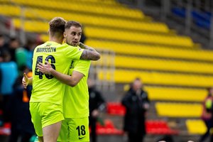 Charakterį pademonstravę „Riteriai“ iškovojo tašką