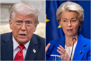 Iš U. von der Leyen – antausis D. Trumpui: „Mes neturime oligarchų, nustatančių taisykles“