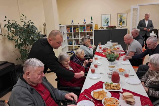 Šv. Velykos Maltiečių namuose: daug bendrystės ir palinkėjimų visiems