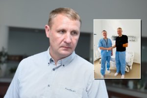 Andrius Šedžius patyrė traumą: atlikta skubi operacija
