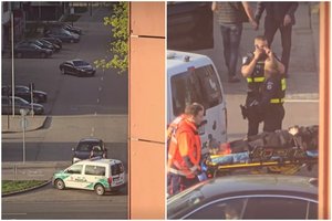 Vilniuje „Toyota“ partrenkė 9-metį dviratininką, BMW – dviračiu taku važiavusią moterį