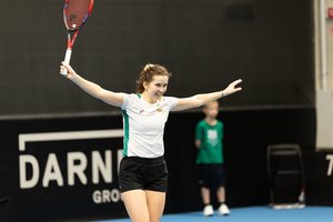 Billie Jean King taurės turnyro Vilniuje skaičiai – daugiausiai laiko kortuose praleido lietuvė