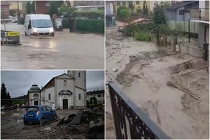 Pamiltuose Italijos kurortuose – liūtys ir viską šluojantys potvyniai: yra žuvusių