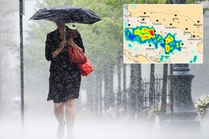 Su rekordine šiluma – ir įspėjimas dėl liūčių: kur griausmingai sudundės perkūnija