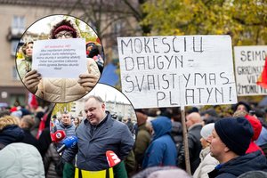 Grandiozinį mitingą prieš NT mokestį rengiantis vyras: labiausiai nustebino I. Šimonytės laiškas