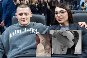 Eimantas Stanionis tapo tėčiu: su žmona Emilija susilaukė dukros