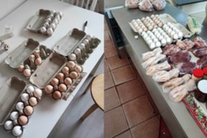 Turguje nusipirkęs kiaušinių kaunietis tik grįžęs namo pastebėjo pardavėjo klastą: perspėja kitus