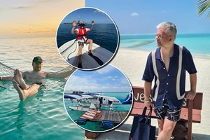 E. Žičkus leidosi į egzotiškas atostogas: privati sala, nardymas su rykliais ir žadą atėmusi vakarienės kaina