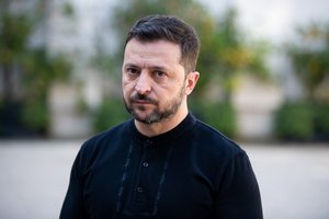 V. Zelenskis sureagavo į  V. Putino „Velykų paliaubų“ pasiūlymą