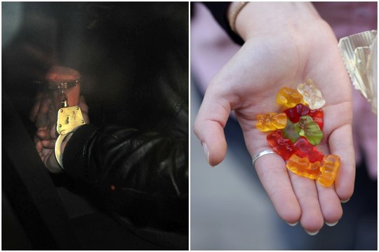 Saldi vagystė Šiaulių degalinėje: girtam vyrui saldainių poreikis buvo didesnis už areštinės baimę