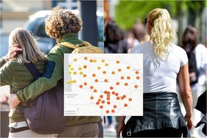 Neįtikėtini skirtumai: viena Lietuvos dalis lepinosi rekordine šiluma, kitur norėjosi striukių