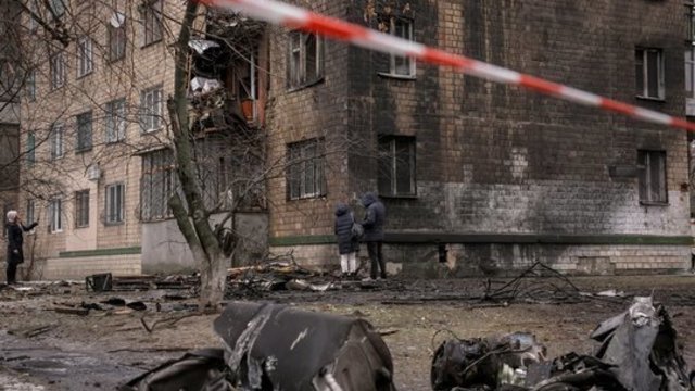 Rusija smogė Odesos civiliniams objektams: neišvengta sužeistųjų