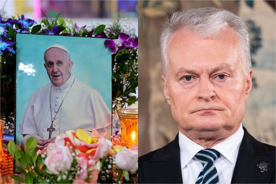 G. Nausėda dalyvaus popiežiaus Pranciškaus laidotuvėse