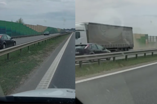 „Via Baltica“ magistralėje prieš eismą lėkė 100 km/val. greičiu: „Nuo nelaimės skyrė vos akimirka“