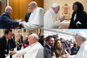 Dėl popiežiaus mirties gedi visas pasaulis: bendrais prisiminimais pasidalijo ir pasaulinės žvaigždės