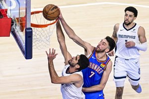 Stabdyti nesiruošiantys „Thunder“ krepšininkai dar kartą pasismagino prieš „Grizzlies“