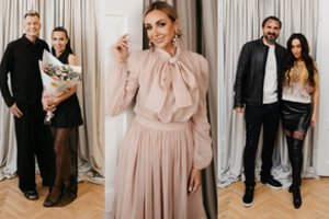 Į Marijampolės mados namų atidarymą rinkosi pasipuošę svečiai: podiumu žengė ir Gerda Žemaitė