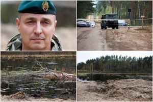 Pabradės istorijoje taškas dar nepadėtas: operacija tęsiama, kariuomenė parodė tragedijos vietą