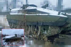 Netikėta staigmena mūšio lauke: pastebėta itin reta Ukrainos karinė technika