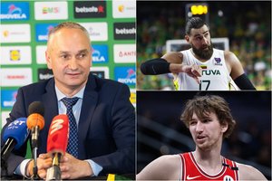 Atsakymų nėra, dėl M. Buzelio – vėl neaišku: LKF vado žodžiai tik paryškina juodus Lietuvos rinktinės debesis