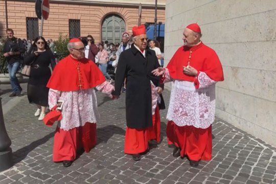Popiežių Pranciškų pažinoję kardinolai dalijasi prisiminimais: žavėjo trys savybės