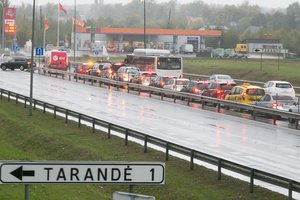 Vairuotojams teks apsišarvuoti kantrybe – ties Tarande keisis eismas
