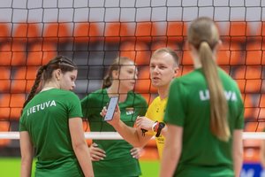 Lietuvos jaunių tinklinio rinktinė Druskininkuose sieks prasibrauti į Europos čempionatą