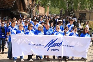 „Gyvųjų maršu“ Lenkijoje prisimintos Holokausto aukos