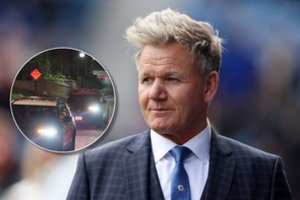 Po nemalonios išdaigos Gordono Ramsay namus apsupo policija