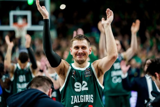 „Žalgiris“ varžovams neparodė jokio gailesčio – iš priešininkų Kaune liko tik šlapia bala