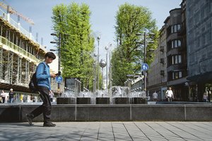 Kai kurie Kauno fontanai šiemet neveiks: trūks vandens