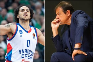 Atėnai – užtildyti: Sh. Larkinas tapo buvusio trenerio E. Atamano ir „Panathinaikos“ duobkasiu