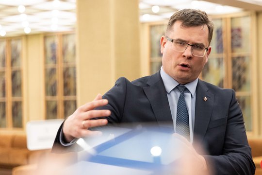 L. Kasčiūnas kritikuoja siūlomą NT mokestį: tokiam monstrui nepritarsime