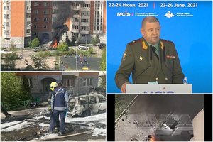 Maskvoje per sprogimą žuvo svarbus Rusijos generolas  