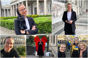 Vienuolė iš Lietuvos prisiminė paskutinį susitikimą su popiežiumi Pranciškumi: „Visi jautėme, kad jis atsisveikina“