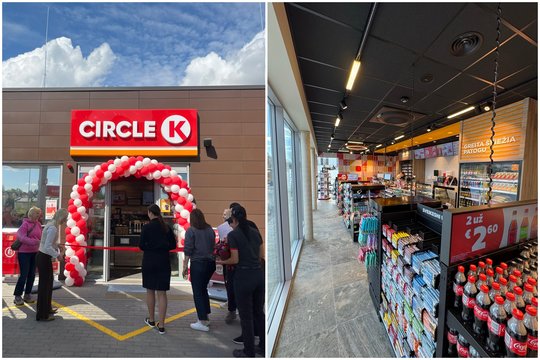 Vilniuje atidaryta nauja „Circle K“ degalinė