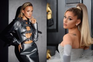 Lietuvos dainininkė Adrina – lyg iš akies traukta popscenos diva Ariana Grande: „Prieš porą dienų ji man parašė“