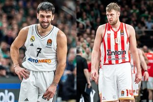 Galingai pradėjusi „Real“ ir vėl suklupo – smogusi „Olympiakos“ priartėjo prie finalo ketverto