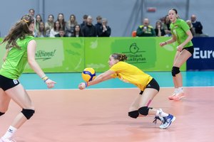 Po „šalto dušo“ pabudusios Lietuvos tinklininkės nušlavė Sakartvelą