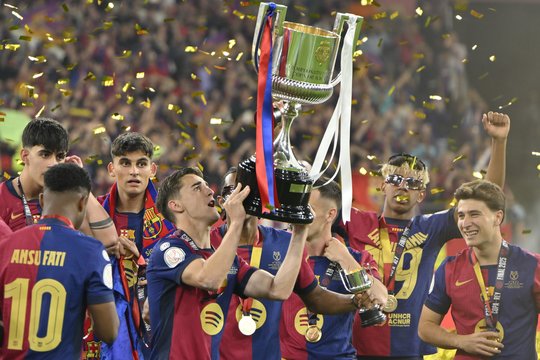 Lūkesčius pranokęs „El Clasico“ Karaliaus taurės finale – „Barcelona“ įspūdingai palaužė „Real“ futbolininkus