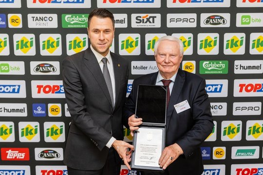 LFF garbės prezidentas A. Liubinskas: „Tikiu šviesia mūsų futbolo ateitimi“