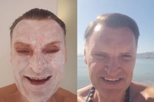 Žilvino Grigaičio vaizdo įrašas sprogdina internetą: su kauke ant veido žarsto gyvenimo tiesas