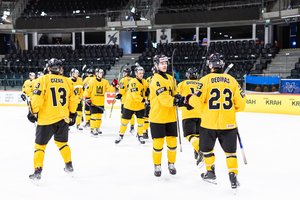 Po lietuvių kojomis krito ir Ispanijos ledo ritulio rinktinė