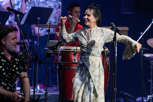 Monika Liu festivalį „Kaunas Jazz“ išlydėjo į Vilnių