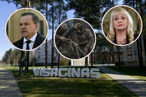 Visagino politikai viešai susiriejo dėl paramos Rusijos okupuotam Ukrainos miestui