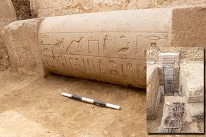 Egipte – senovinis princo kapas su netikėtu radiniu